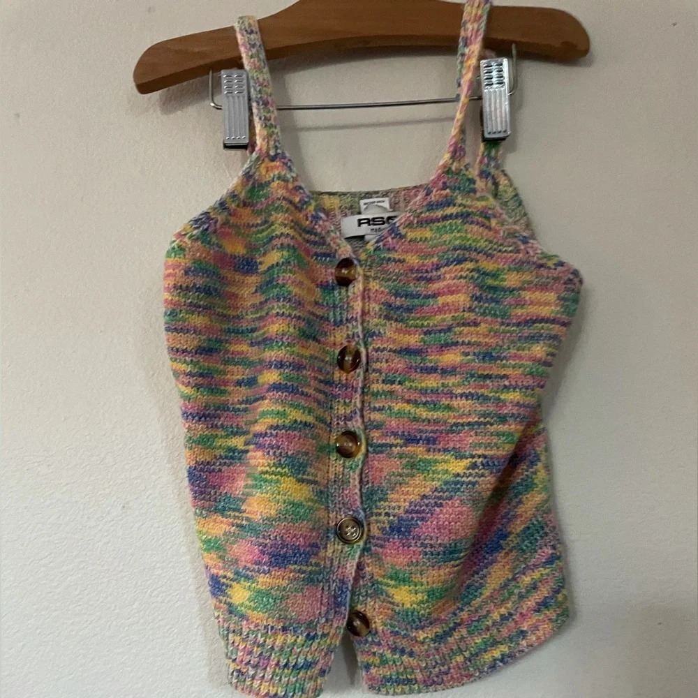 Rsq rainbow sweater cami size Medium - Picture 3 of 6